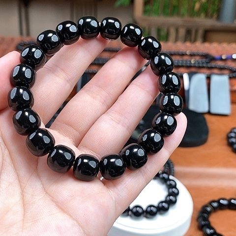 和田玉手串未镶嵌