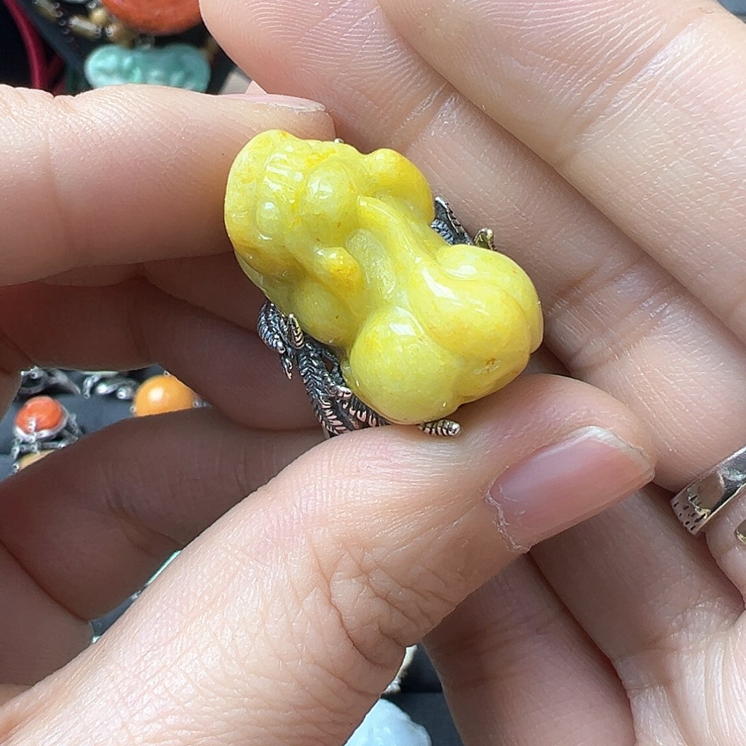 翡翠戒指未镶嵌小**记