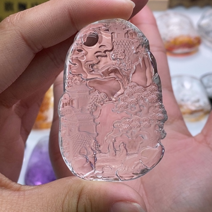 水晶颈饰未镶嵌李*轩