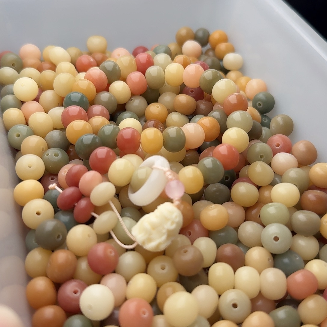 吊坠菩提根/象牙果50 颗马卡龙 10 苹果