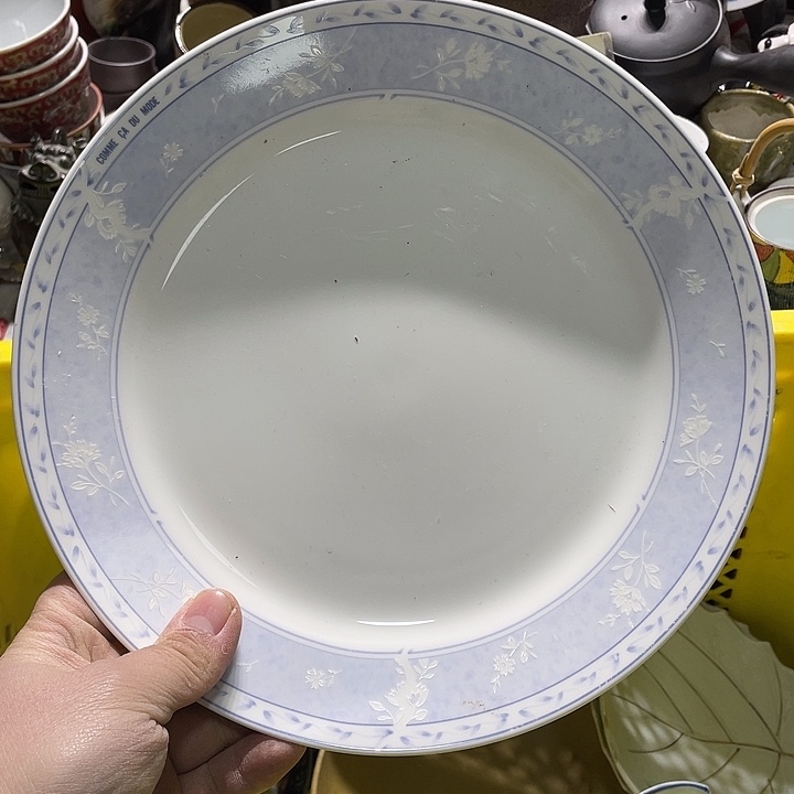 瓷片在一起的时候就是不知道