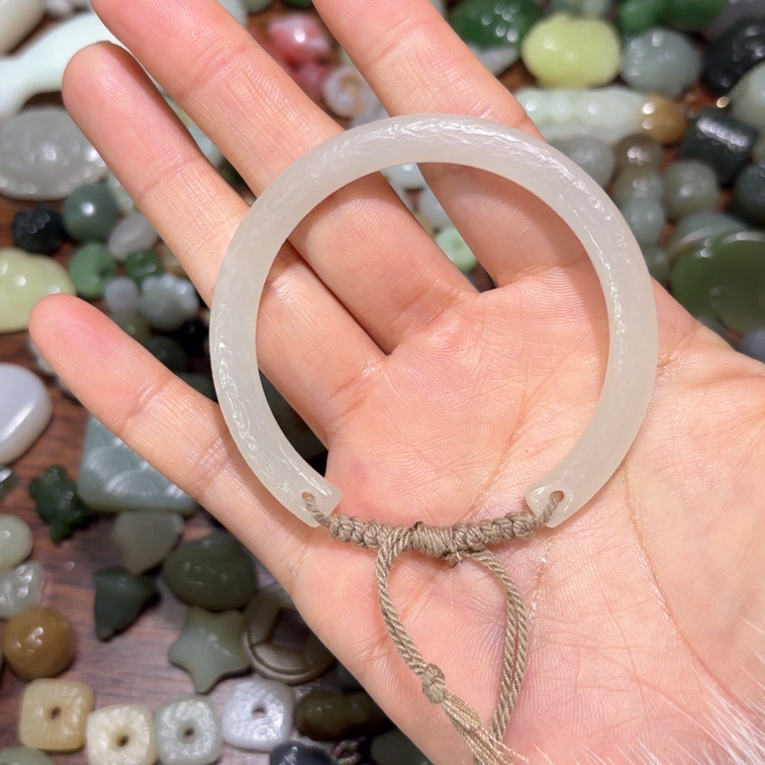 和田玉珠宝半成品未镶嵌