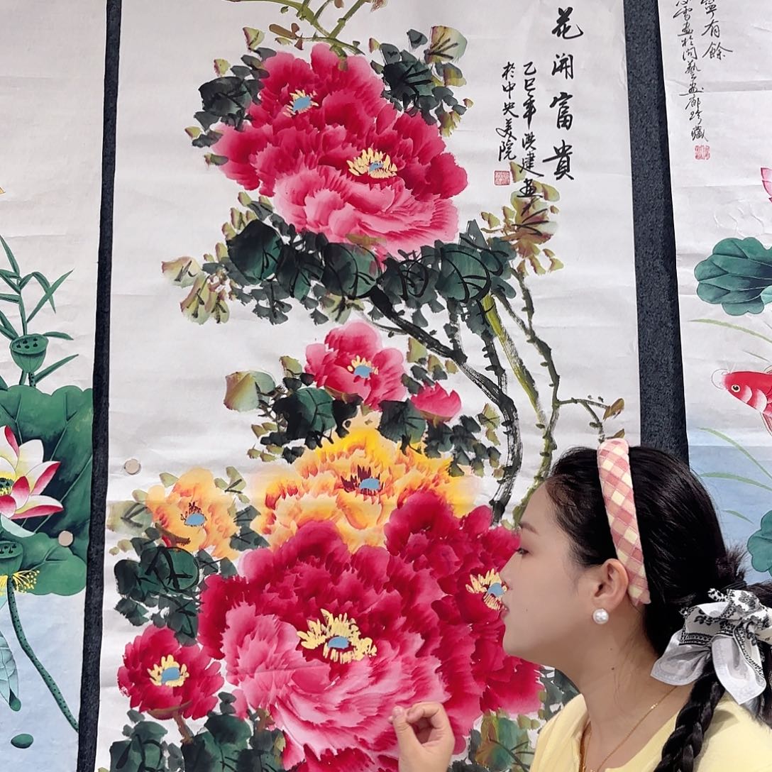 国画非常精美的一幅作品