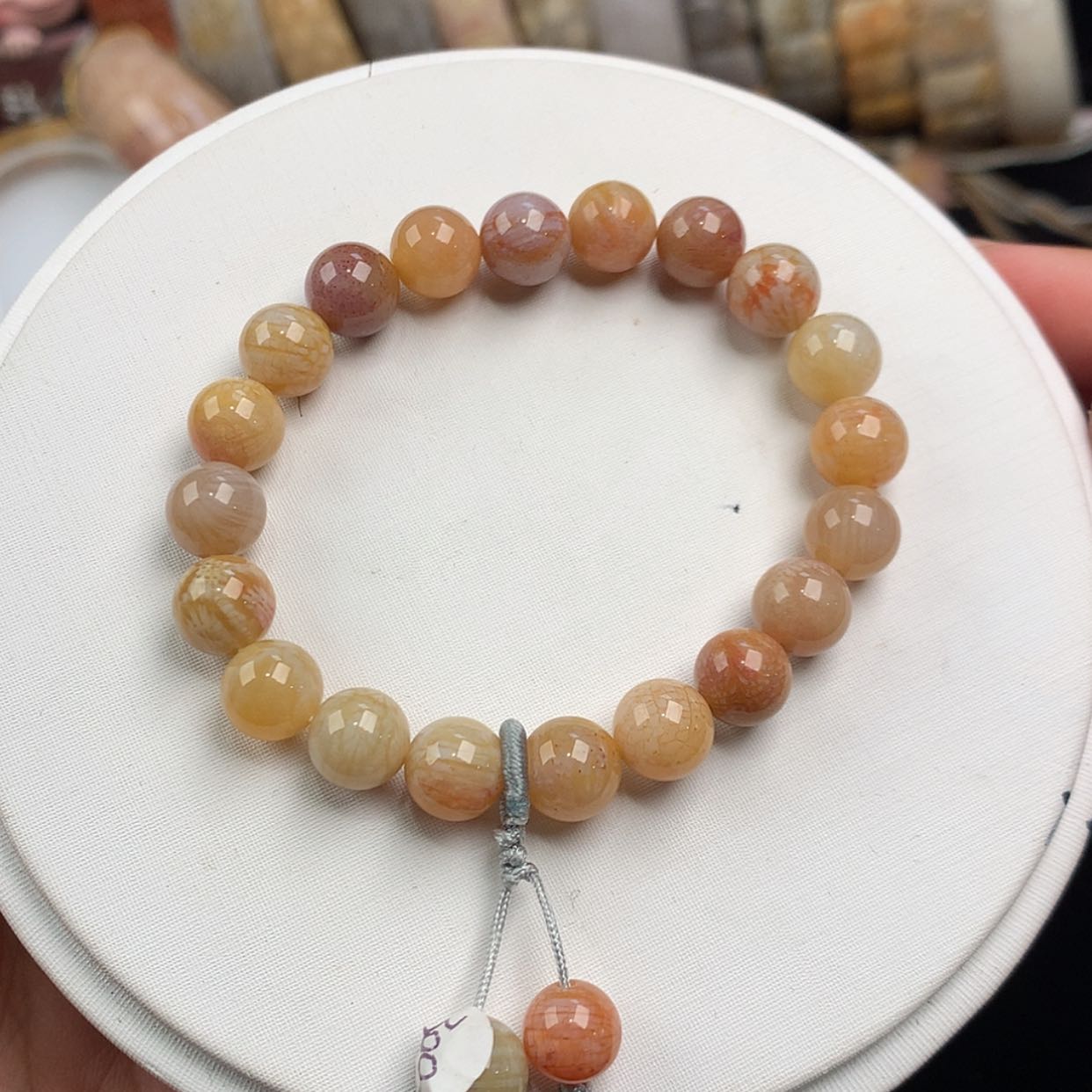 【闪购商品】硅化珊瑚（珊瑚玉）手镯未镶嵌