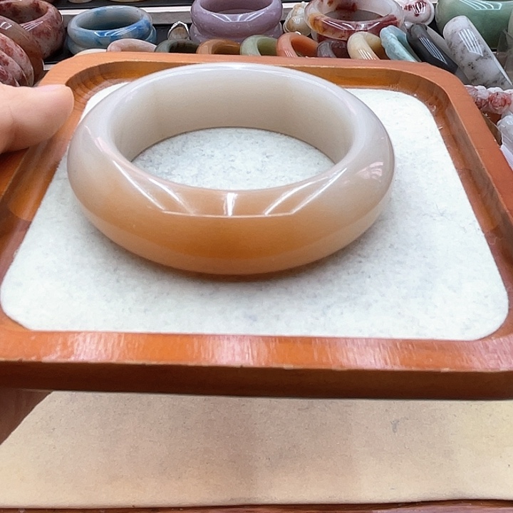 石英质玉圈口60未镶嵌