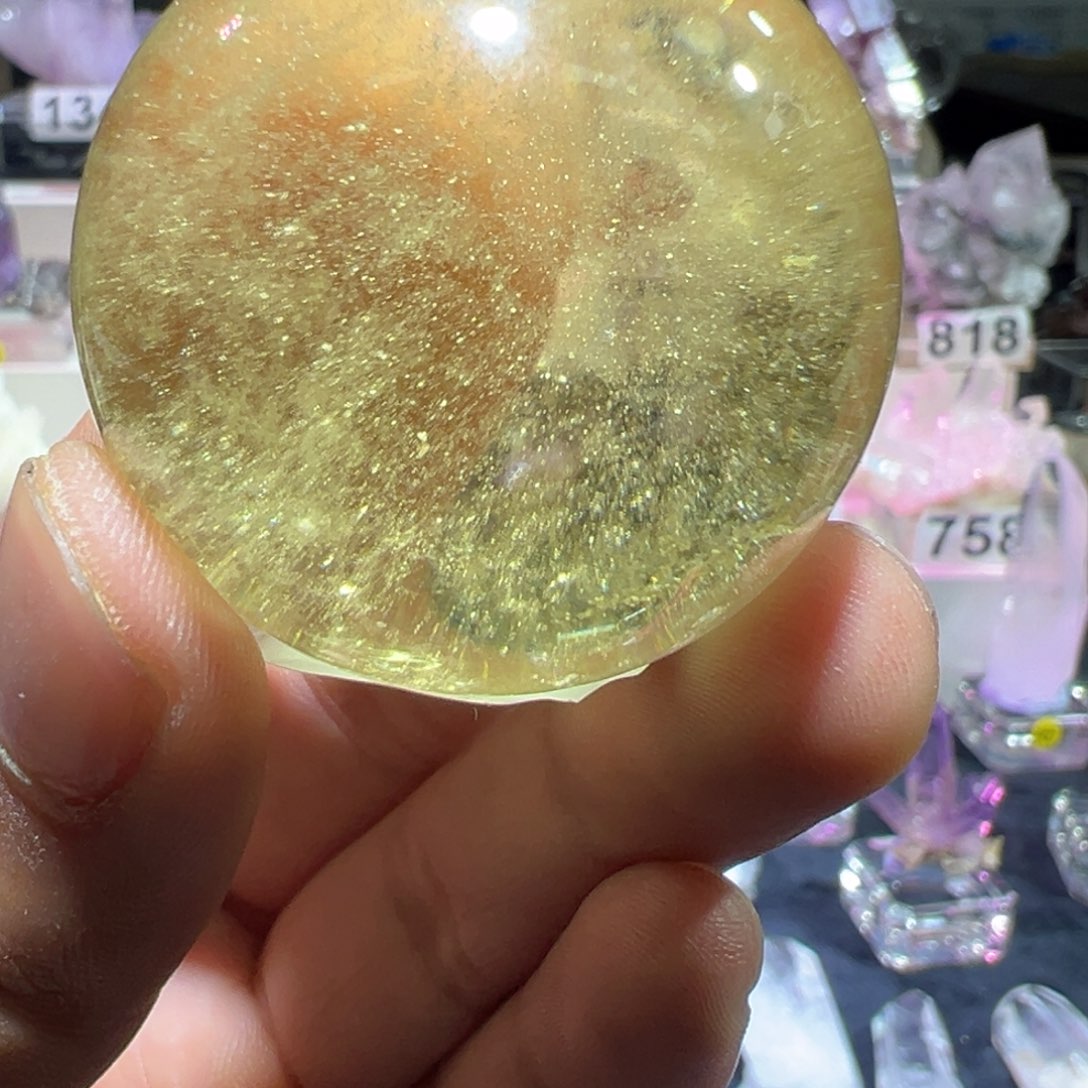 水晶未镶嵌珠宝半成品