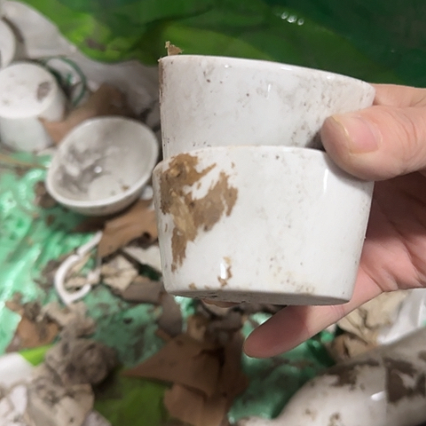 瓷片2个库存7厘米