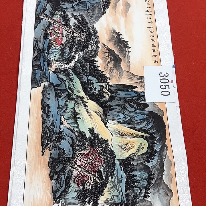 国画纯手工，纯手绘作品