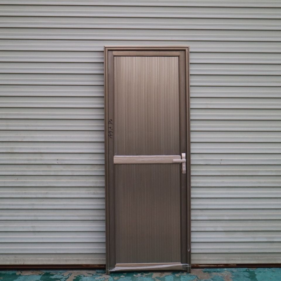 冲凉房铝合金门洗澡间门简易门厕所门整套门全铝合金单门卫生间门