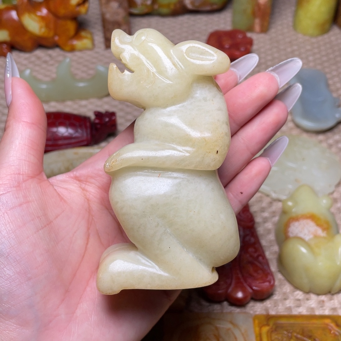 白玉菩提吊坠白玉菩提白玉菩提摆件