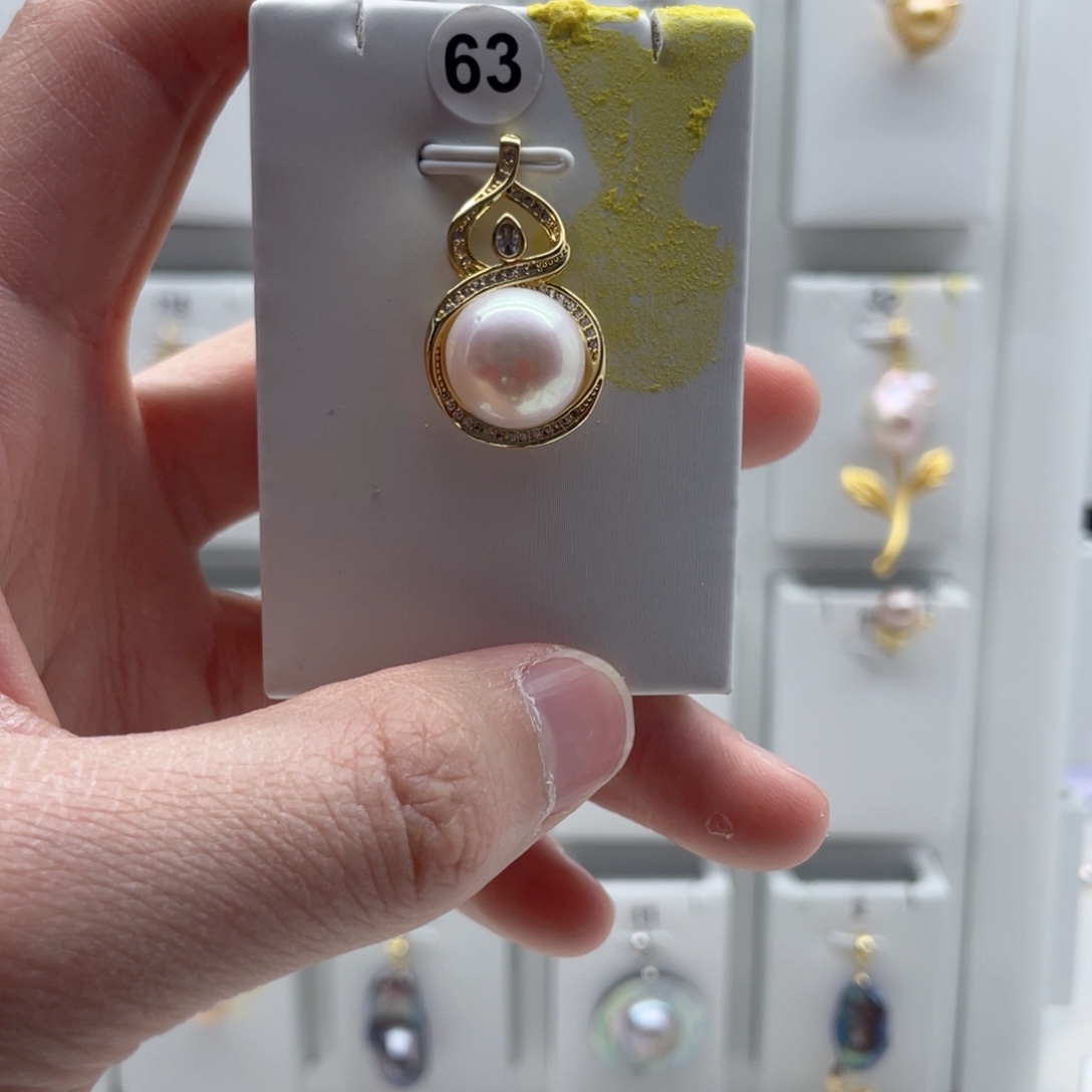 淡水珍珠合金颈饰