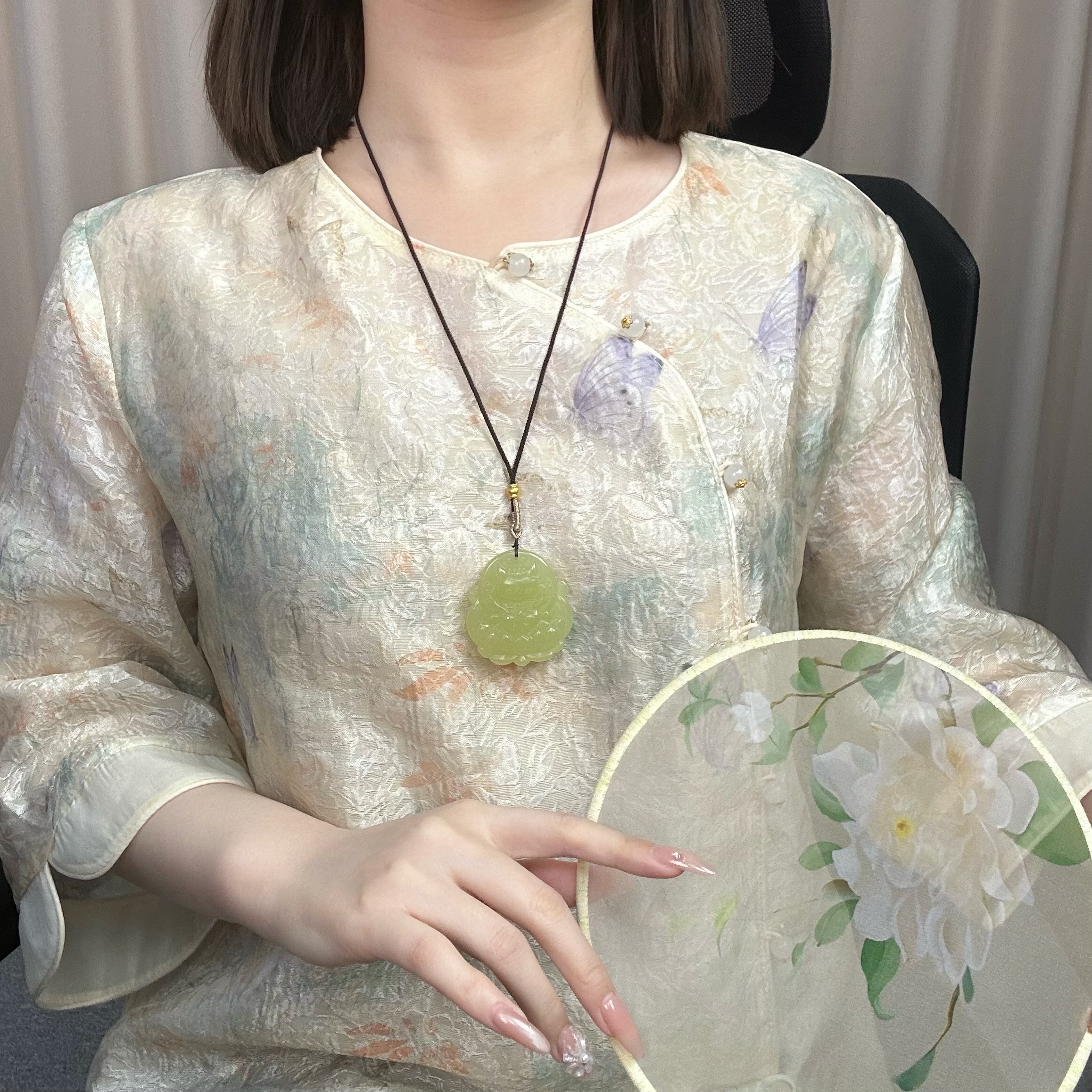 鸡油黄冰黄色凤九时尚经典气质 DZ 0679