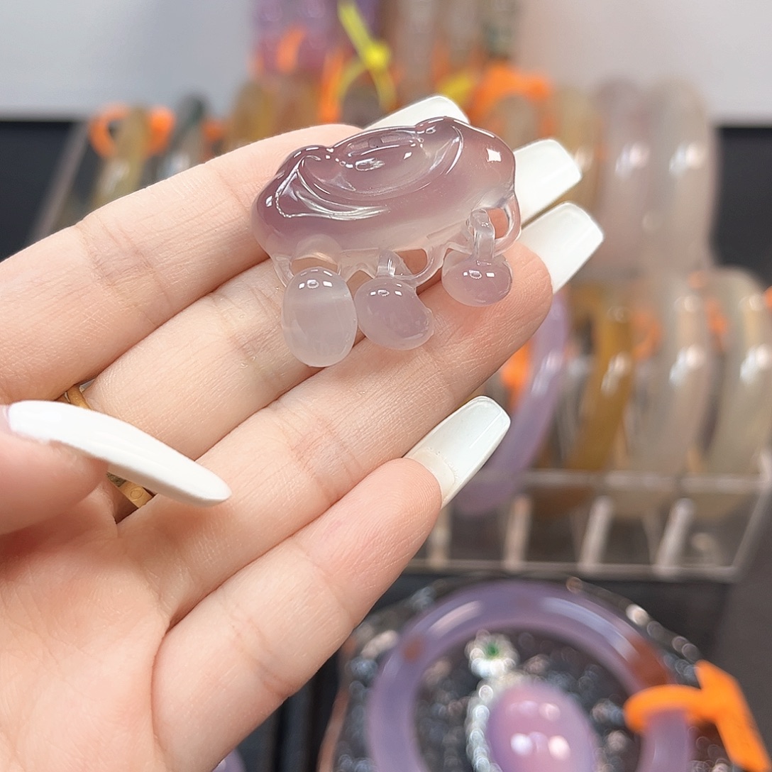玛瑙/玉髓未镶嵌颈饰