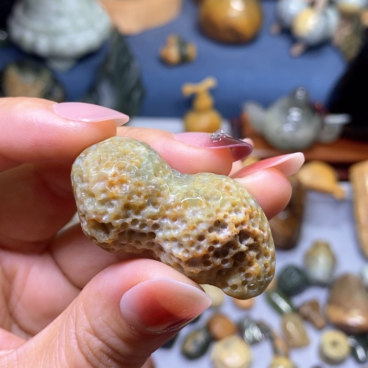 岫岩河磨玉（透闪石质玉）未镶嵌挂件