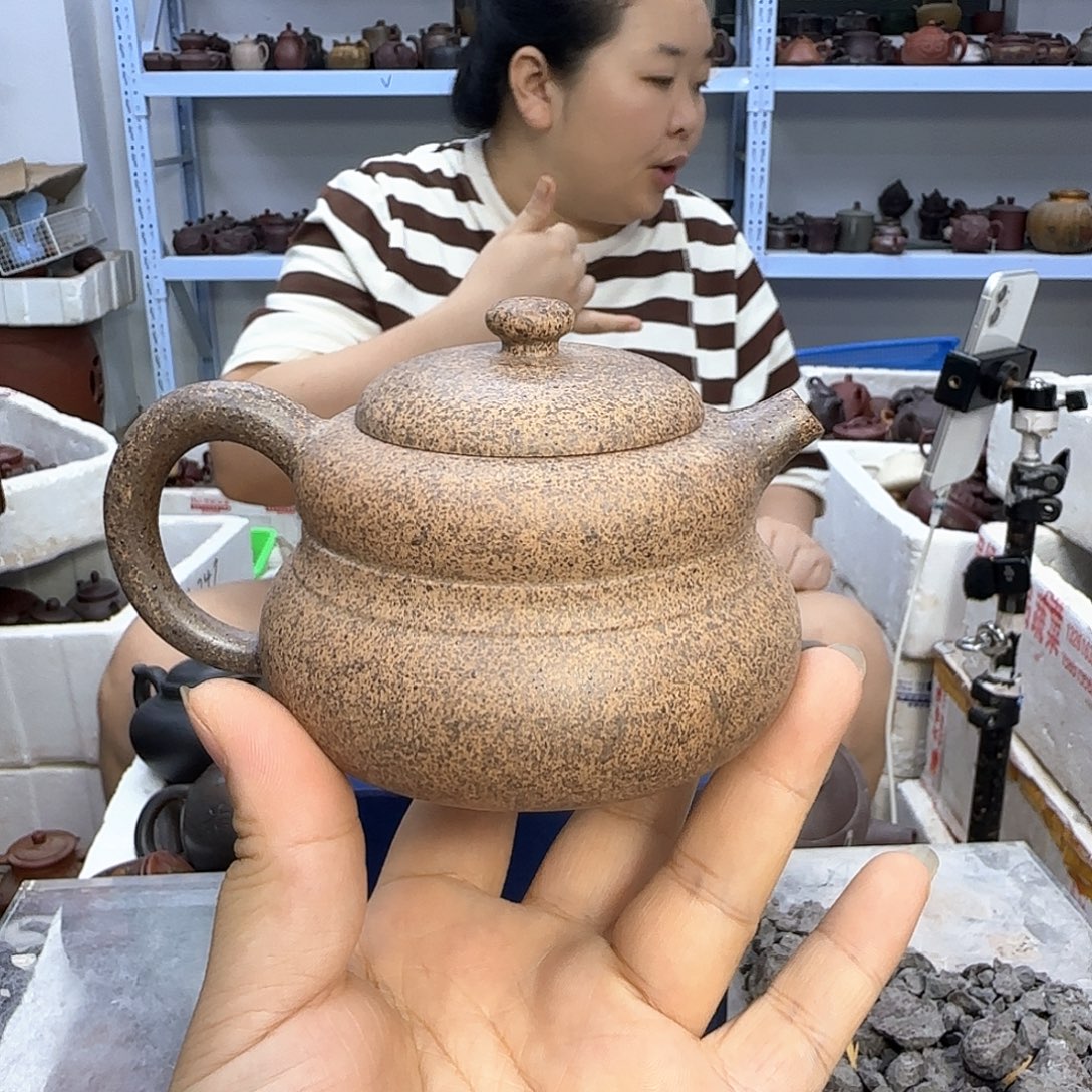 茶壶紫砂宜兴紫砂壶瑕疵