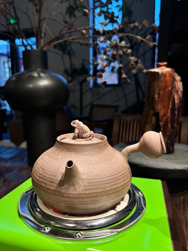金蟾紫金陶粗砂铫