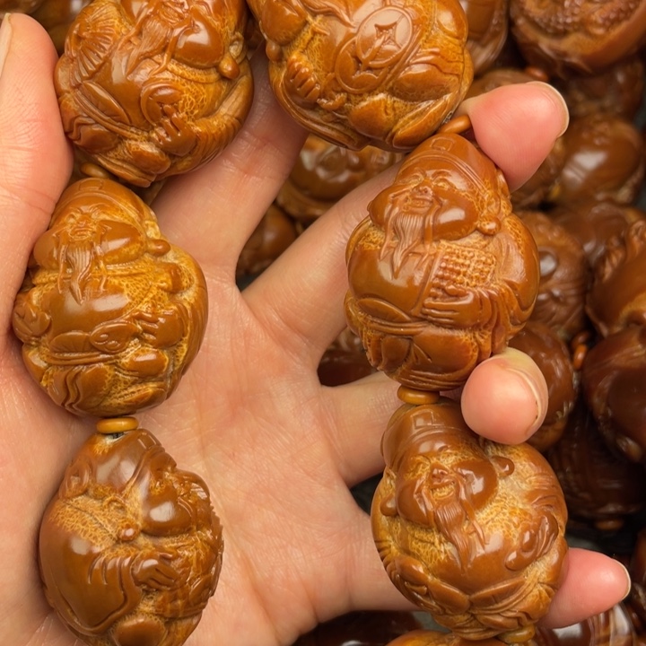 朝***夕橄榄核吊坠橄榄核