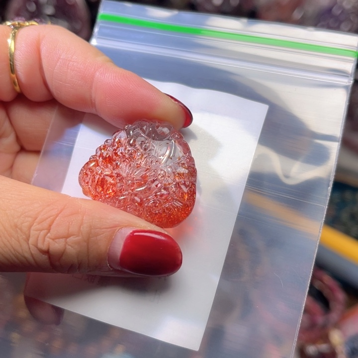 水晶颈饰未镶嵌订制