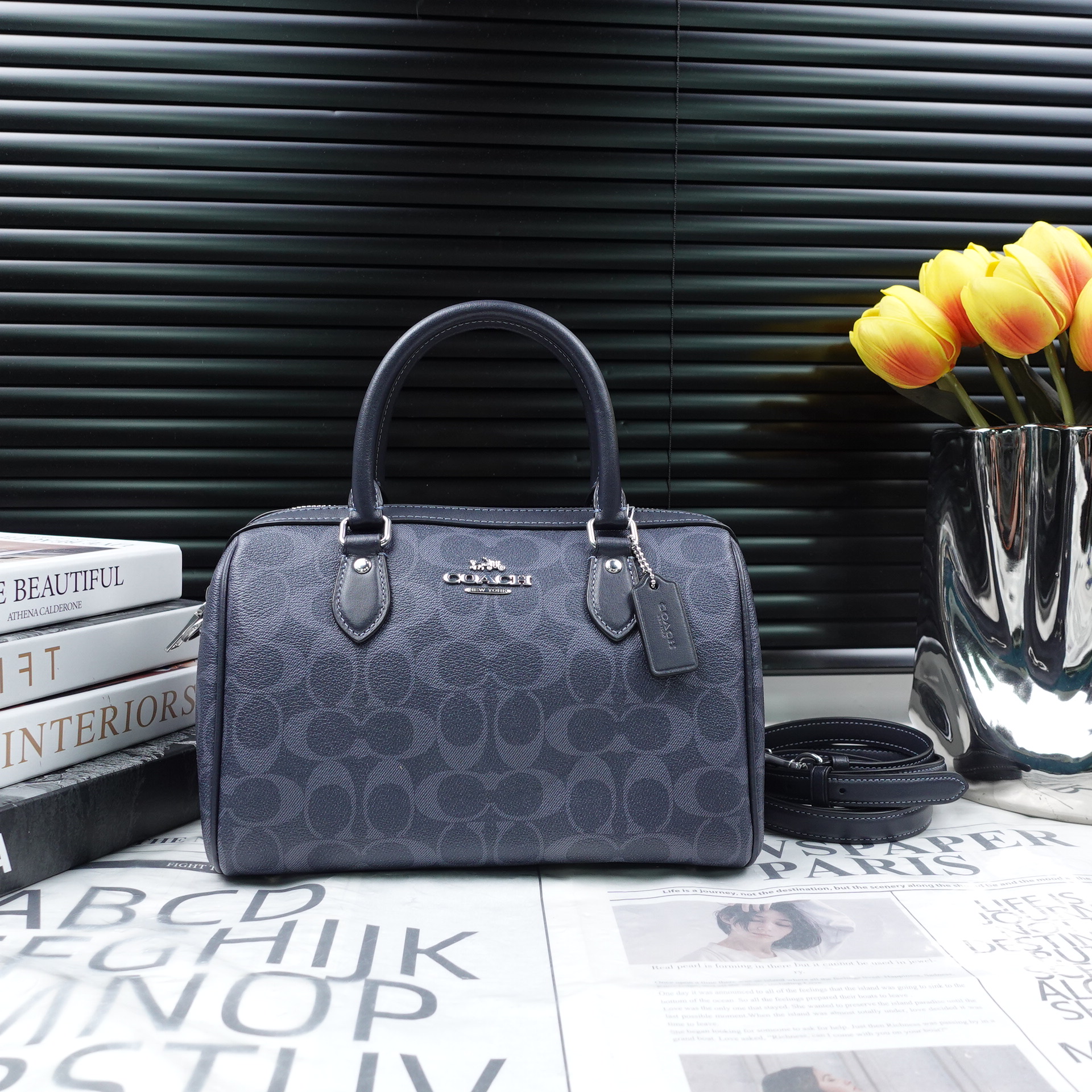 95新 COACH/蔻驰 单肩包/T10314414