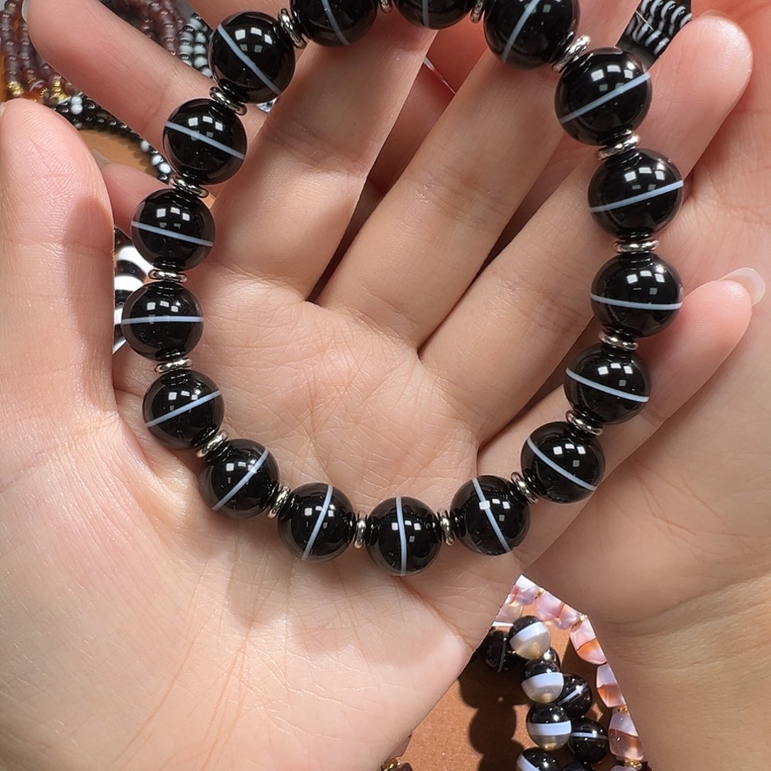 玛瑙/玉髓合金手串