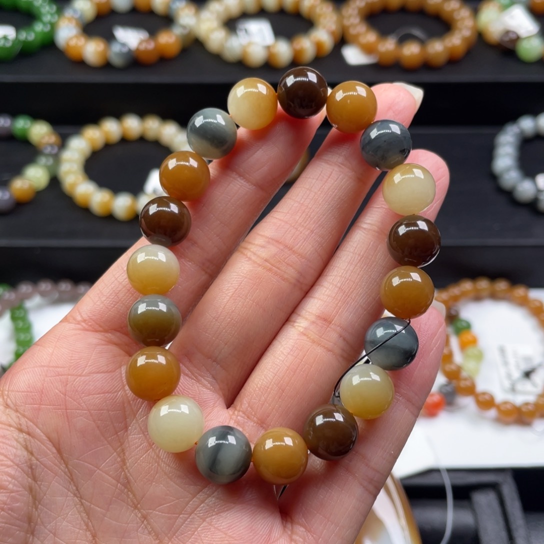 未镶嵌手链和田玉一**光