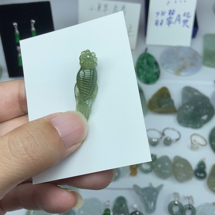 翡翠颈饰未镶嵌000000031