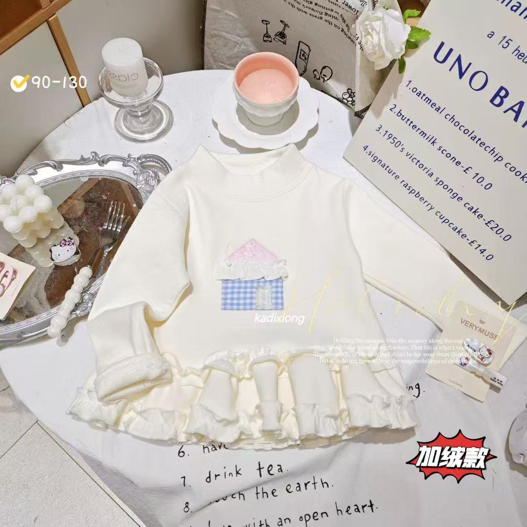小房子打底衫加绒秋冬款2531