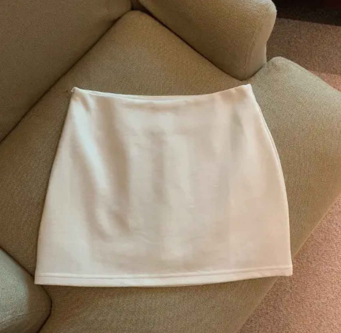 【XIAOBAWANG】休闲包臀短裙女装法式气质心机显瘦裙子W