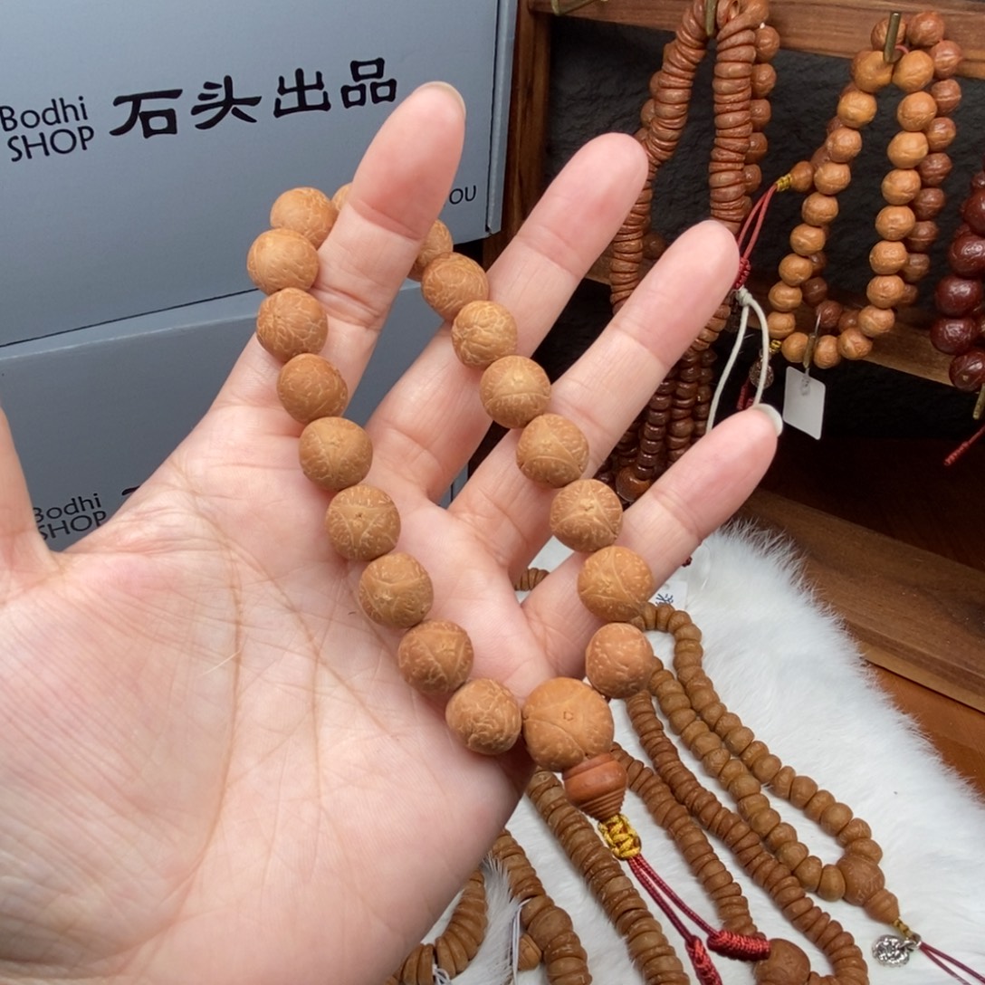 凤眼菩提手串龙眼手串小尺寸13.5