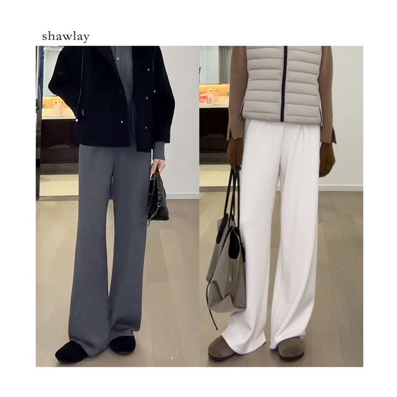 gala 肉加绒加厚直筒裤S2347