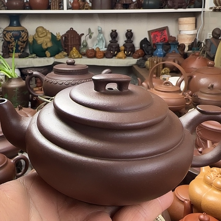 茶壶紫泥原矿紫砂