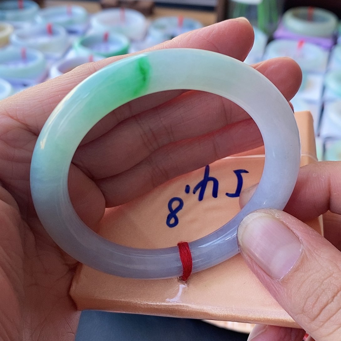 翡翠手镯未镶嵌13号链接