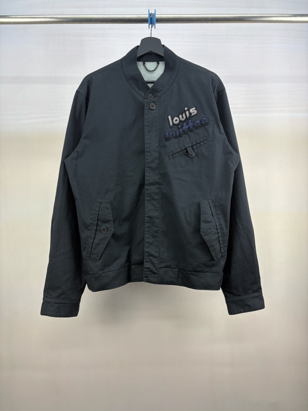 99新 LouisVuitton/路易威登 黑串珠夹克外套/46码/M4831