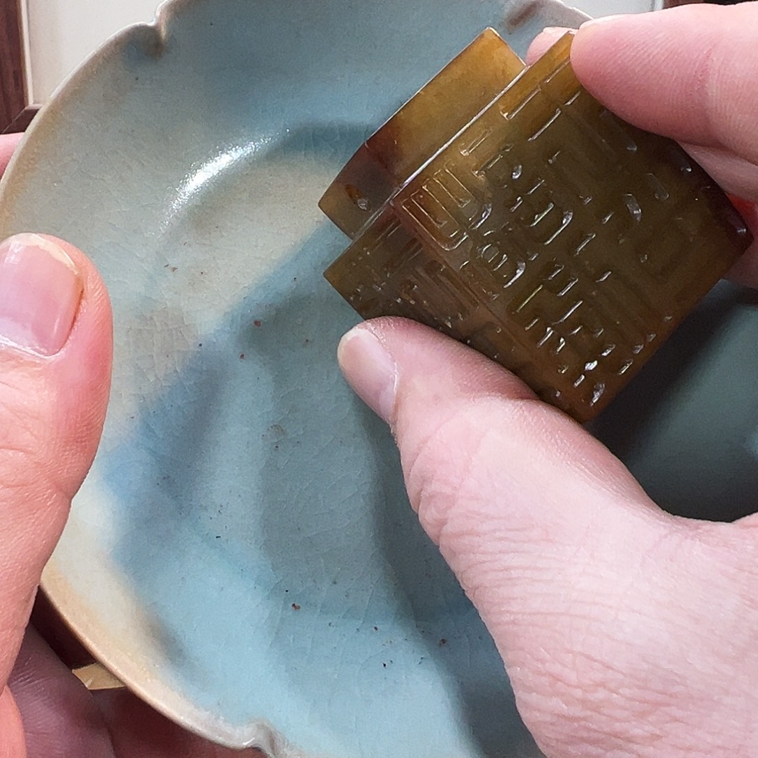 千***回瓷片五大名窑瓷器摆件瓷片