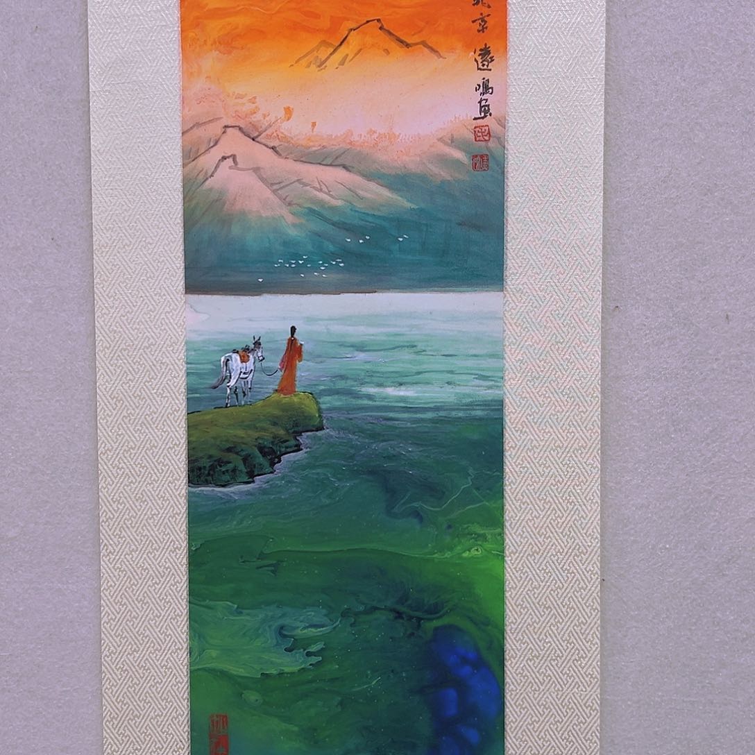 国画当代艺术，展览作品