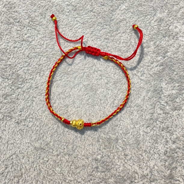 铜合金布艺手链 C274-红绳葫芦手链0002