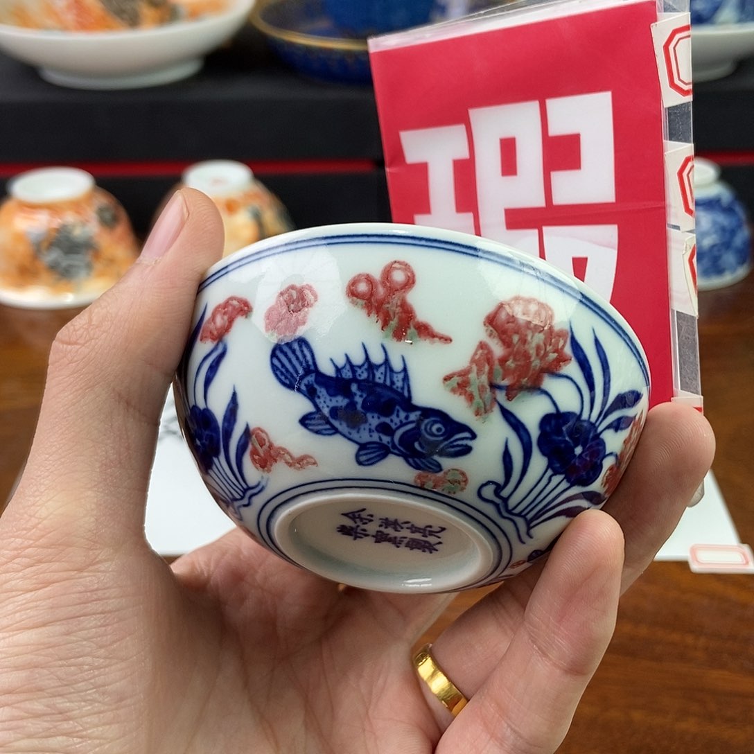 杯景德镇手绘陶瓷艺术