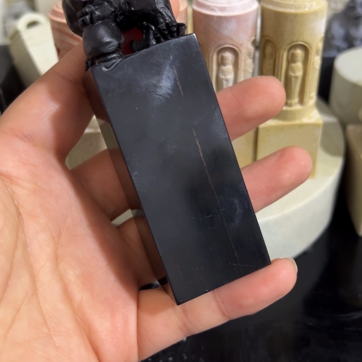 人***戏印度石新矿印石如图
