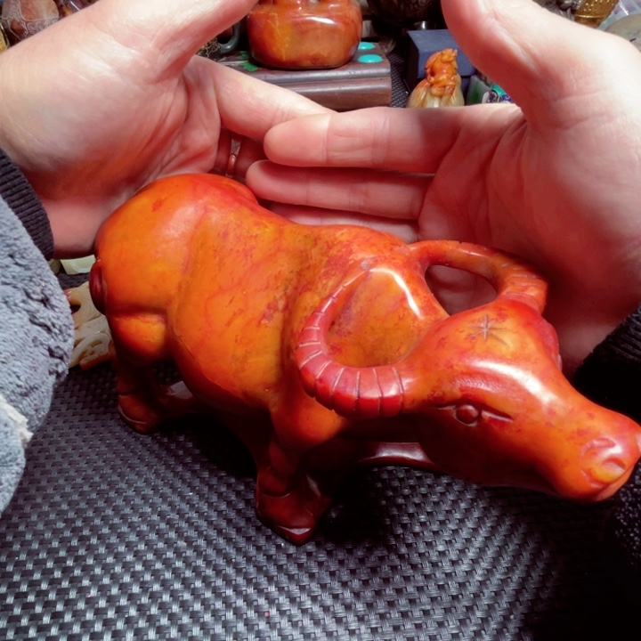 滴血莲花菩提把件