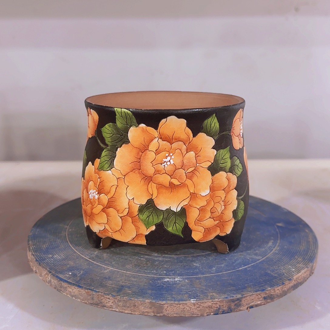 缸陶瓷花盆陶瓷花盆