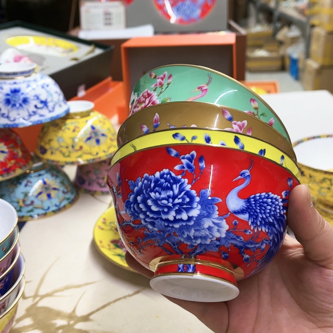 【闪购商品】骨瓷6英寸4混。。。。