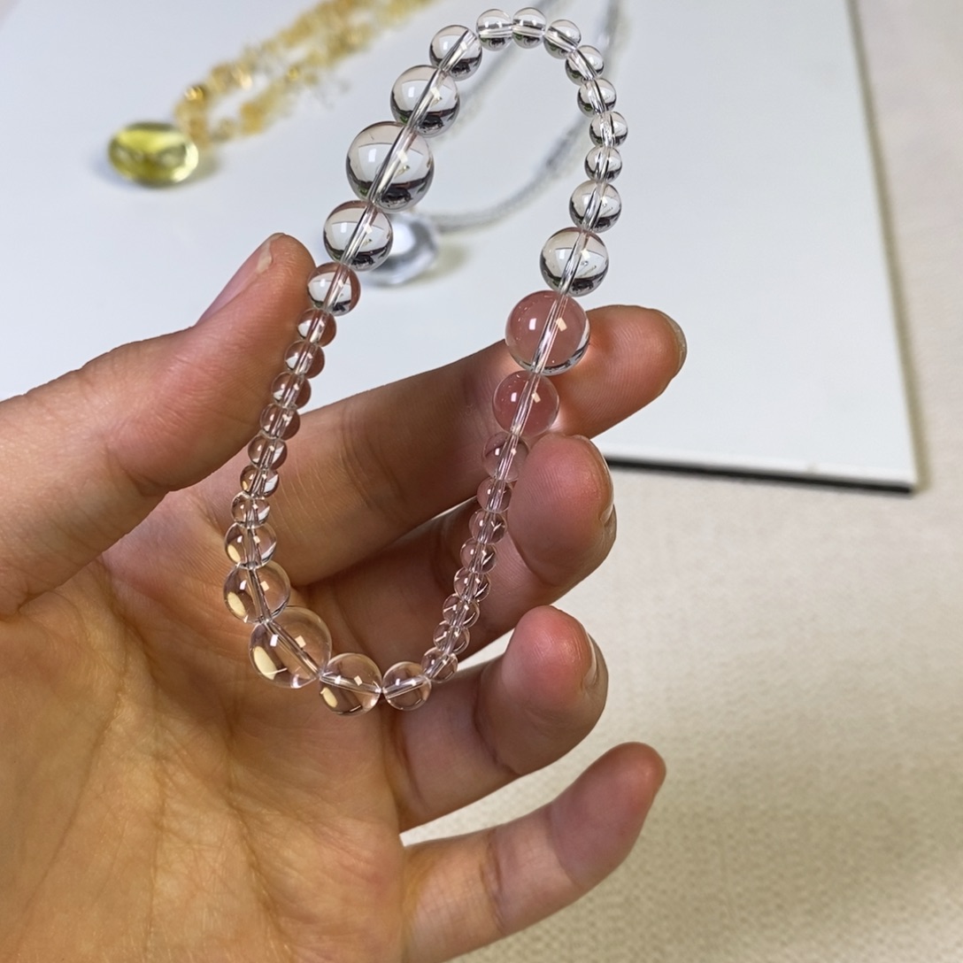 手串白水全净体泡泡珠