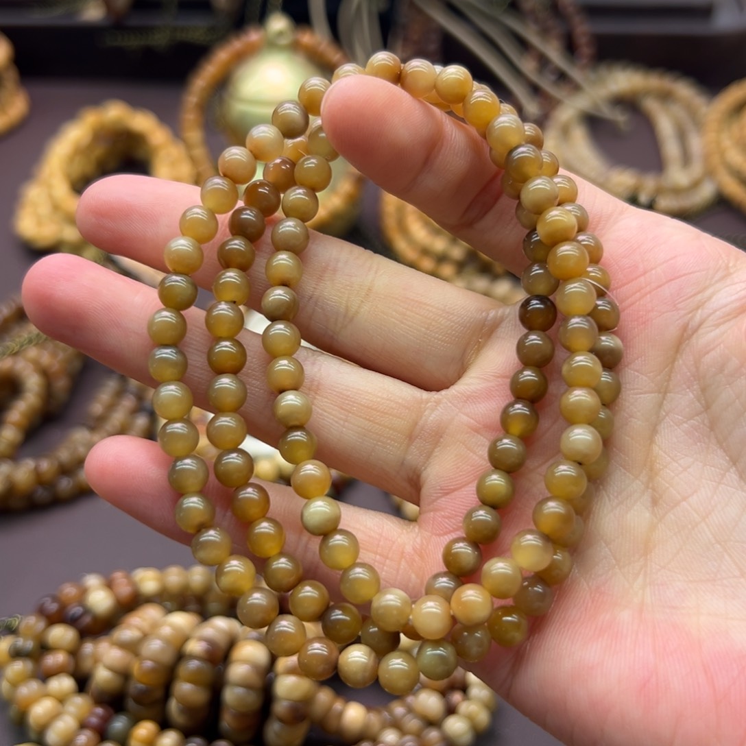 晚***晚吊坠龙脊菩提正圆