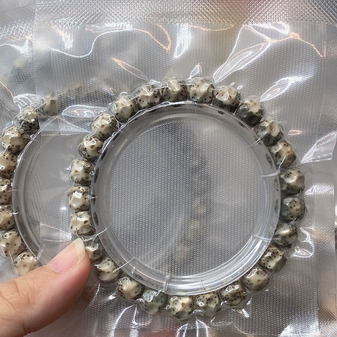 星月菩提吊坠石玉无相单圈98