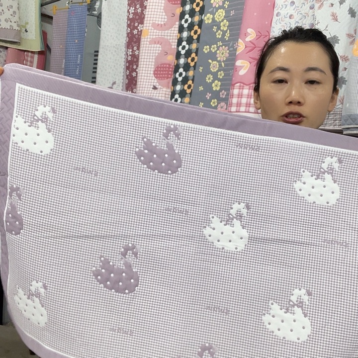 棉特价紫色小天鹅