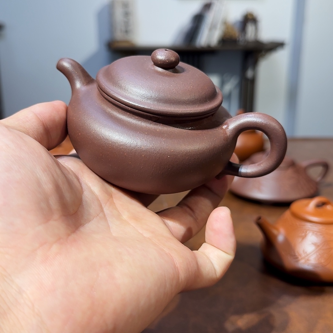 南***战茶壶紫砂原矿紫砂壶