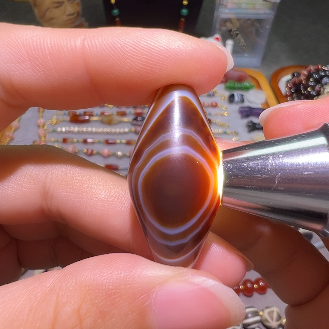 未镶嵌玛瑙/玉髓珠宝半成品