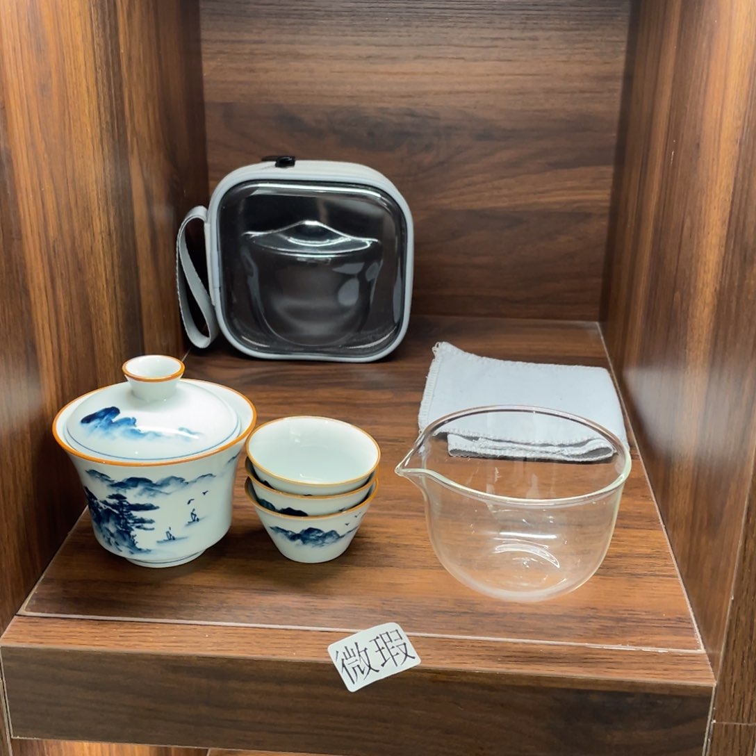 有瑕釉下彩纯手绘