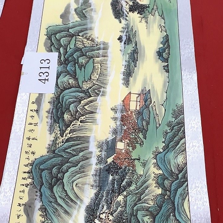 国画纯手工，纯手绘作品