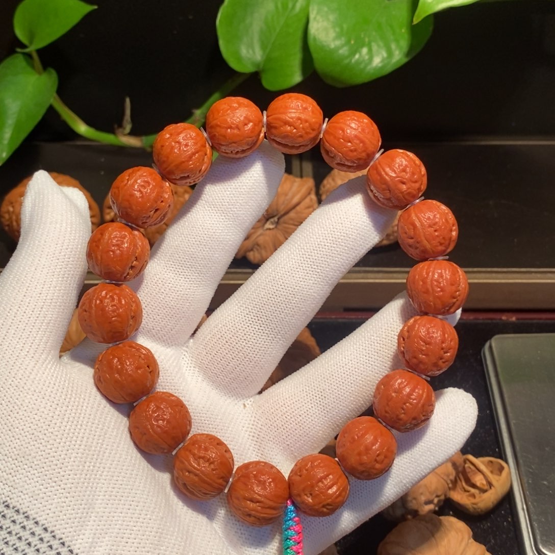 文玩核桃把件一道筋